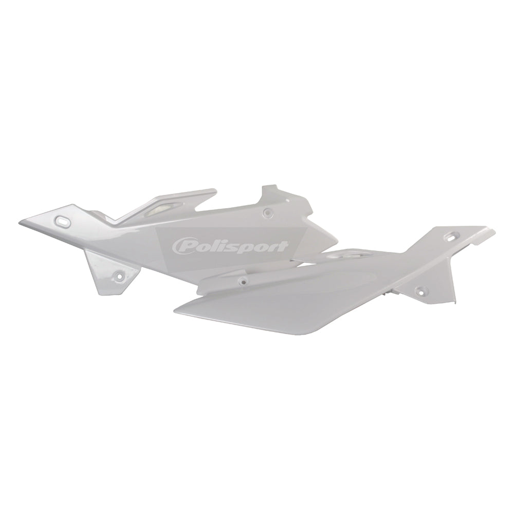 Polisport Side Panels White For Husqvarna TC 450 OEM Color 2005-2007